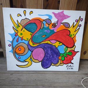 Original Abstact Artwork,  Original Work, Emerging Chicago-land Artist,